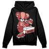 Jordan 13 “Dune Red” DopeSkill Hoodie Sweatshirt Sneakerhead BEAR Graphic Streetwear - Black