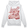 Jordan 13 “Dune Red” DopeSkill Hoodie Sweatshirt LOVE Graphic Streetwear - White