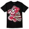 Dunk Low PRM Bacon DopeSkill T-Shirt Bear Steals Sneaker Graphic Streetwear - Black