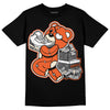 Jordan 3 Georgia Peach DopeSkill T-Shirt Bear Steals Sneaker Graphic Streetwear - Black