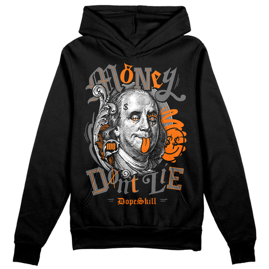 Jordan 3 Retro 'Fear Pack' DopeSkill Hoodie Sweatshirt Money Don't Lie Graphic Streetwear - Black