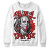 Jordan Spizike Low Bred DopeSkill Sweatshirt Money Don't Lie Graphic Streetwear - WHite