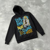 Gamma 11s DopeSkill Hoodie Sweatshirt Real Ones Move In Silence Graphic
