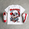 Cherry 11s DopeSkill T-Shirt Rebirth Graphic