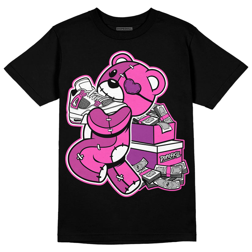 Hyper Violet 4s DopeSkill T-Shirt Bear Steals Sneaker Graphic – DOPESKILL