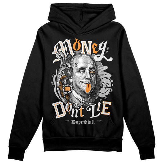Dunk Low Cool Grey DopeSkill Hoodie Sweatshirt Money Don't Lie Graphic Streetwear - Black