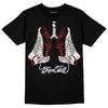 Jordan 12 “Red Taxi” DopeSkill T-Shirt Breathe Graphic Streetwear - Black