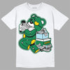 Jordan 5 “Lucky Green” DopeSkill T-Shirt Bear Steals Sneaker Graphic Streetwear - White 