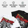 “Infrared 23” 4s DopeSkill T-Shirt Distorted Realms Graphic