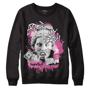 Little Posite One Polarized Pink (GS) DopeSkill Sweatshirt Hold My Own Graphic Streetwear - Black