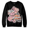 Jordan 11 Low “Legend Pink” DopeSkill Sweatshirt Bear Steals Sneaker Graphic Streetwear - Black