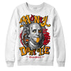 Jordan 7 Citrus DopeSkill Sweatshirt Money Don't Lie Graphic Streetwear - White 