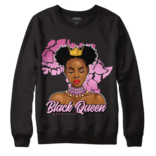 Little Posite One Polarized Pink (GS) DopeSkill Sweatshirt Black Queen Graphic Streetwear - Black