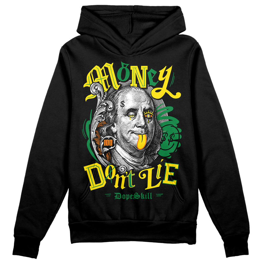 Dunk Low Reverse Brazil DopeSkill Hoodie Sweatshirt Money Don't Lie Graphic Streetwear - Black