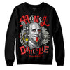 Jordan 3 Fire Red DopeSkill Sweatshirt Money Don't Lie Graphic Streetwear - Black