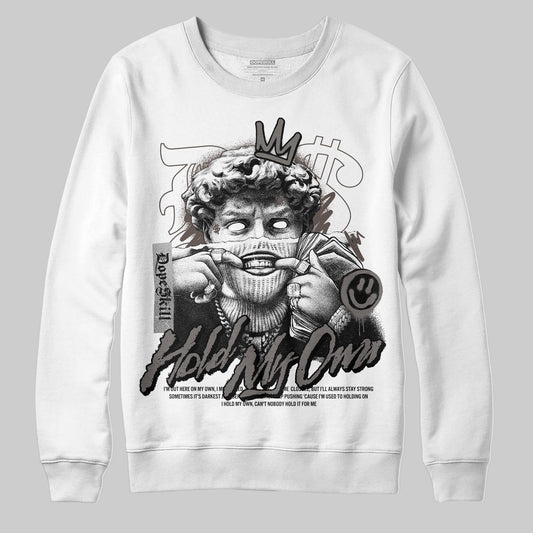 Jordan 4 Retro Cave Stone DopeSkill Sweatshirt In My Way Graphic Streetwear - White