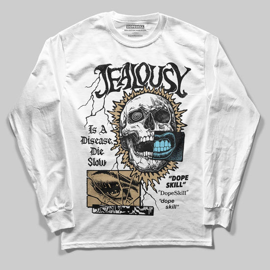 Jordan 11 City Pack “H-Town” DopeSkill Long Sleeve T-Shirt Jealousy Graphic Streetwear - White