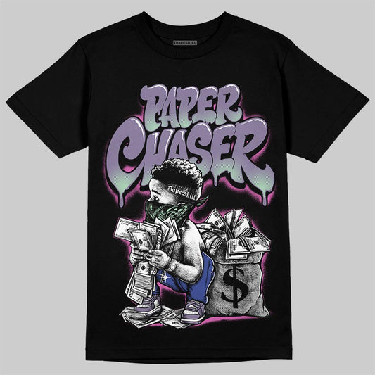 Jordan 1 Retro Low OG Zion Williamson Voodoo Alternate DopeSkill T-Shirt Paper Chaser Boy Graphic Streetwear - Black