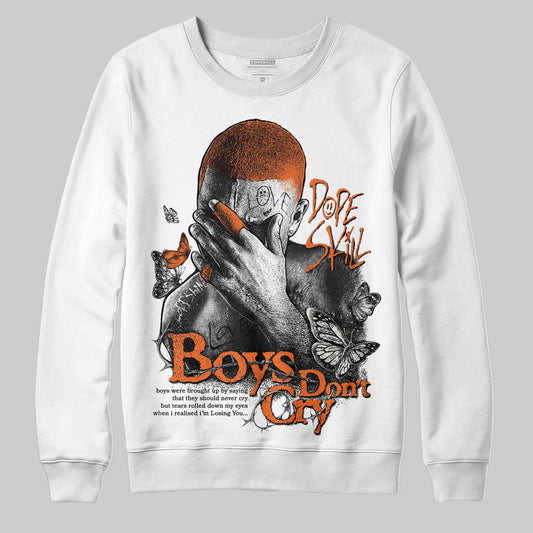 Jordan 1 Retro High OG Shattered Backboard (2025) DopeSkill Sweatshirt Boys Don't Cry Graphic Streetwear - White