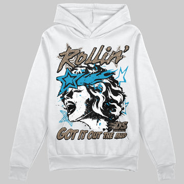 Jordan 3 GS “We Outside” DopeSkill Hoodie Sweatshirt Got It Out The Mud Graphic Streetwear - White