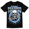 Jordan 9 Powder Blue DopeSkill T-Shirt Trapped Halloween Graphic Streetwear - Black