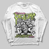 Chase B x Travis Scott x Jordan Jumpman Jack DopeSkill Long Sleeve T-Shirt Distorted Realms Graphic Streetwear - White