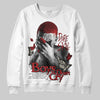 Jordan 1 Retro High OG Black Toe Reimagined DopeSkill Sweatshirt Boys Don't Cry Graphic Streetwear - White