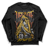 Yellow Sneakers DopeSkill Long Sleeve T-Shirt Life or Die Graphic Streetwear - Black