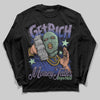 Jordan 1 Retro Low OG Zion Williamson Voodoo Alternate DopeSkill Long Sleeve T-Shirt Get Rich Graphic Streetwear - Black