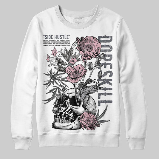 Air Max 95 OG “Pink Foam” DopeSkill Sweatshirt Side Hustle Graphic Streetwear - White