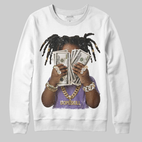 Jordan 11 "Mojave" DopeSkill Sweatshirt Rich Youth Graphic Streetwear - White