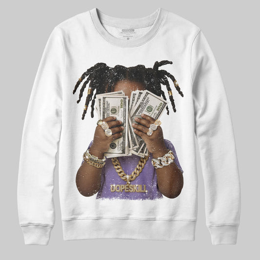 Jordan 11 "Mojave" DopeSkill Sweatshirt Rich Youth Graphic Streetwear - White