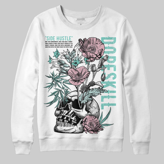 Jordan 11 Low "Igloo" DopeSkill Sweatshirt Side Hustle Graphic Streetwear  White