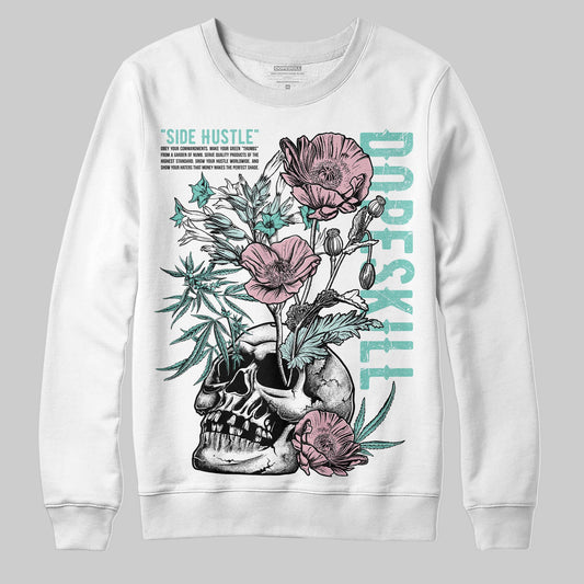 Jordan 11 Low "Igloo" DopeSkill Sweatshirt Side Hustle Graphic Streetwear  White