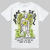 Jordan 13 Retro Bright Cactus DopeSkill T-Shirt Angels Graphic Streetwear - White