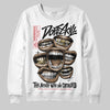 Jordan 11 “Bred Velvet” DopeSkill Sweatshirt The Mouth With No Droughts Graphic Streetwear - White