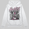 Dunk Low Triple Pink DopeSkill Hoodie Sweatshirt Heartless Graphic Streetwear - White 