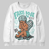Jordan 11 Low "Igloo" DopeSkill Sweatshirt False Love Graphic Streetwear - White