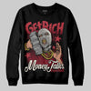 Jordan 4 “Sierra Red" DopeSkill Sweatshirt Get Rich Graphic Streetwear - Black
