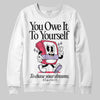 Jordan 5 Low “Peanut Butter Jelly” DopeSkill Sweatshirt Owe It To Yourself Graphic Streetwear - White