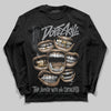 Jordan 5 Retro Wolf Grey (2026) DopeSkill Long Sleeve T-Shirt The Mouth With No Droughts Graphic Streetwear - Black