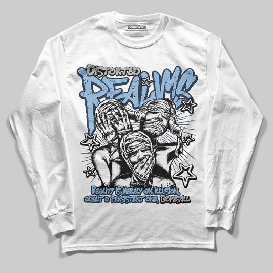 Asics Gel-Cumulus 16 Wash/Independence Blue DopeSkill Long Sleeve T-Shirt Distorted Realms Graphic Streetwear - White 