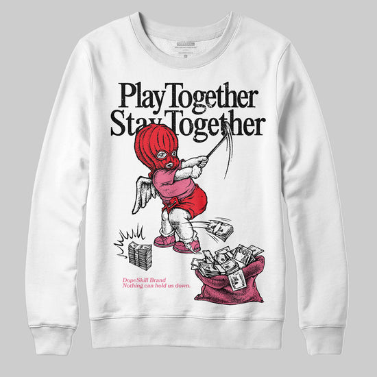 Diesel Pink S - Serendipity Pro-X1 Trainers DopeSkill Sweatshirt Play together, Stay together Graphic Streetwear - White