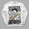 Dunk Low Cool Grey DopeSkill Long Sleeve T-Shirt Sorry I've Been Trappin Graphic Streetwear - White 