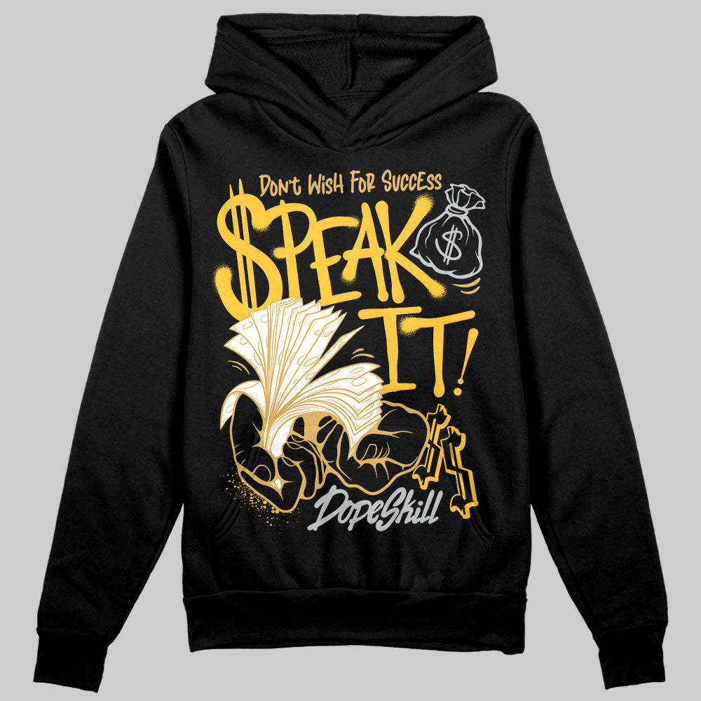 Jordan 12 "Phantom" DopeSkill Hoodie Sweatshirt Speak It Graphic Streetwear - Black