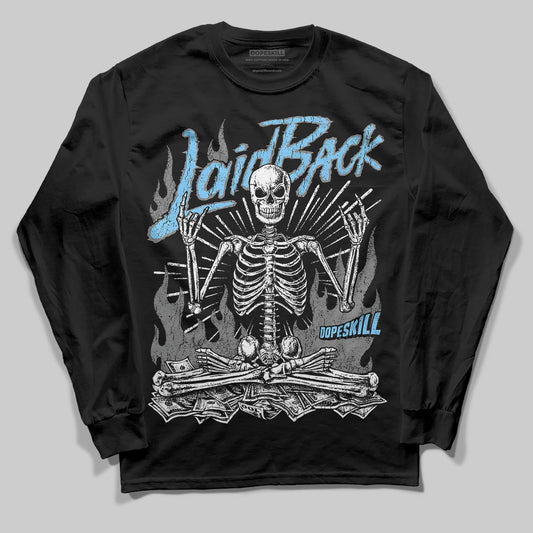 Grey Sneakers DopeSkill Long Sleeve T-Shirt Laid Back Graphic Streetwear - black