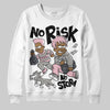 Air Max 95 OG “Pink Foam” DopeSkill Sweatshirt No Risk No Story Graphic Streetwear - White 