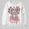 Jordan 3 Retro Valentine's Day Treat Yourself (2025) DopeSkill Sweatshirt Angels Graphic Streetwear - White