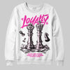 Pink Sneakers DopeSkill Sweatshirt Loyalty Graphic Streetwear - White