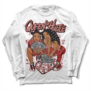 Jordan 13 “Dune Red” DopeSkill Long Sleeve T-Shirt Queen Of Hustle Graphic Streetwear - White